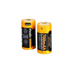 Аккумулятор 16340 Fenix 700 UP mAh Li-ion micro usb
